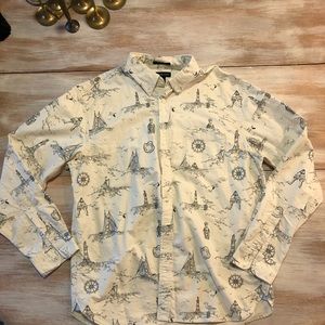 Men’s Lands End Button Up